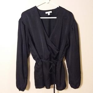 Wrap Front Blouse